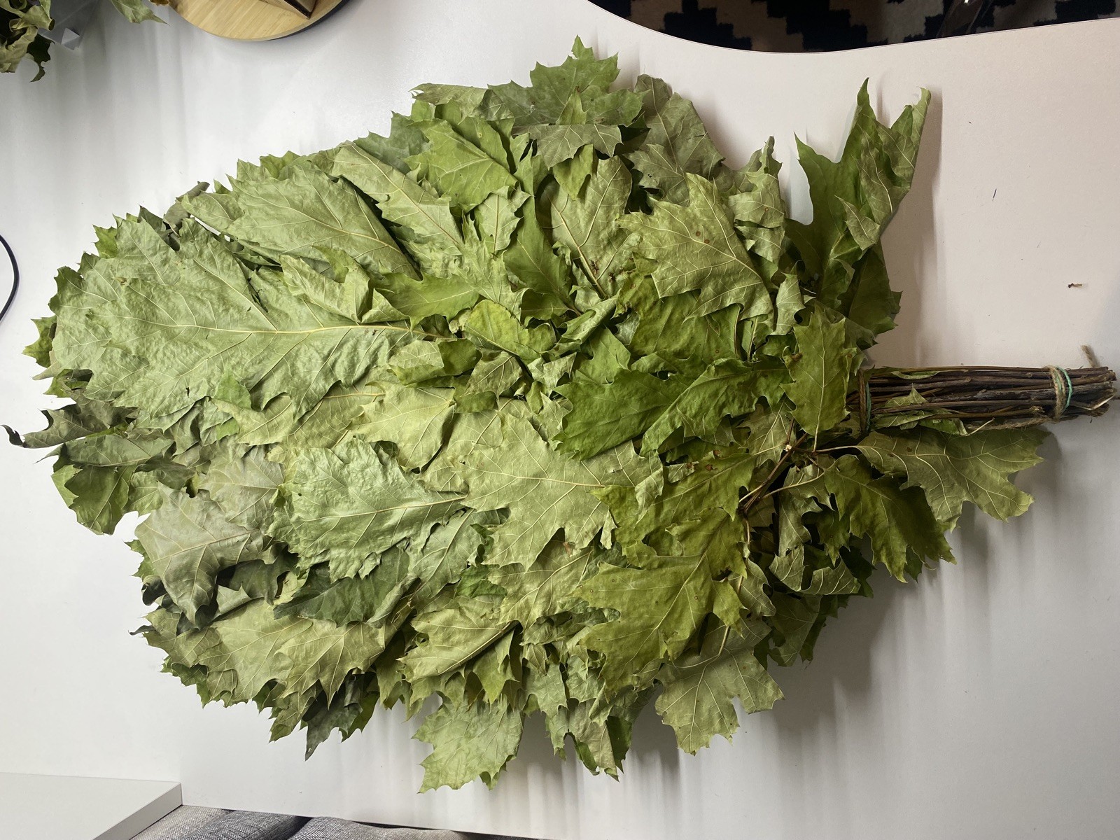 10 Oak with herbs lin brooms sauna banya venik Eiche whisks eco 2025 Ukrainian