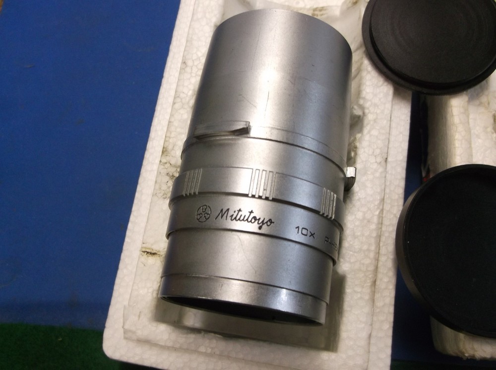 MITUTOYO 112258 OPTICAL 10 X COMPARATOR LENS EXCELLENT CONDITION