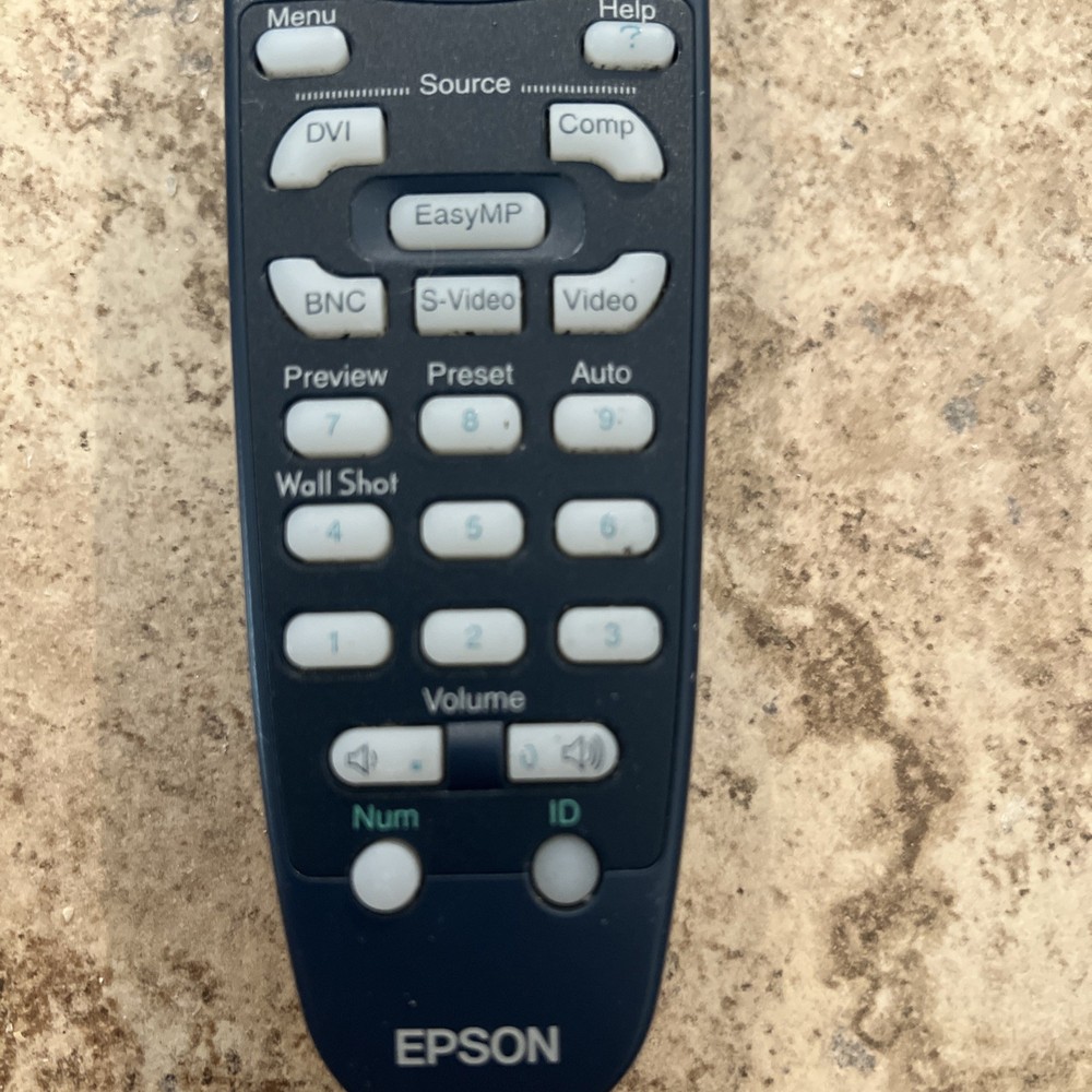 Genuine Epson 125061000 Projector Remote Control - Tested Working