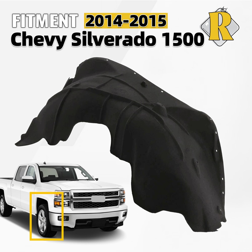 Front Fender Liner Inner Panel For 2014-2015 Chevy Silverado 1500 Right 22757274