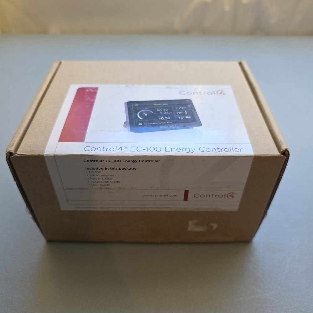 Control4 EC-100 Smart Energy Automation Load Controller 5" LCD Digital Home