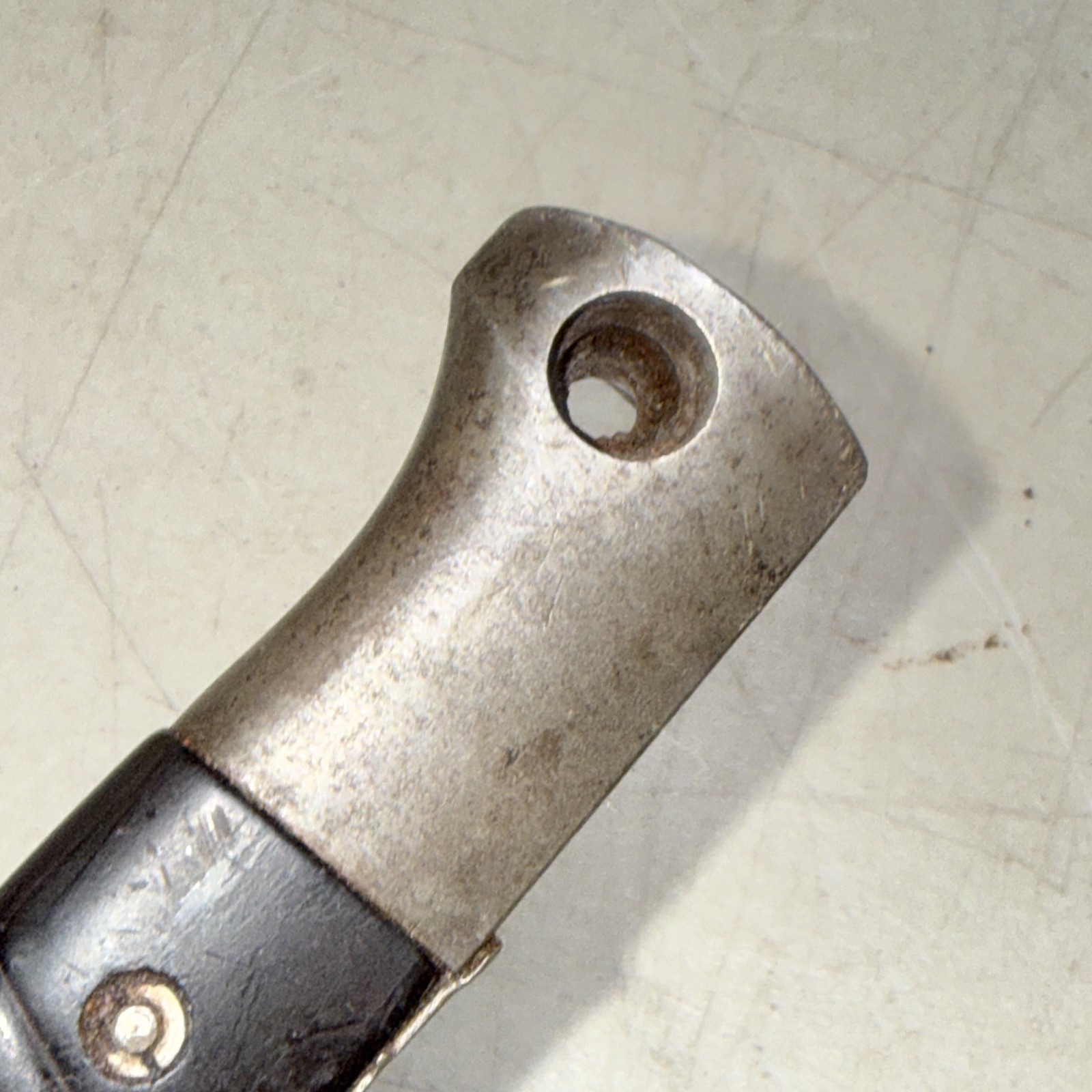 German WW2 K98 Bayonet Carl Eickhorn Mfg 1942 cof Bakelite Grips