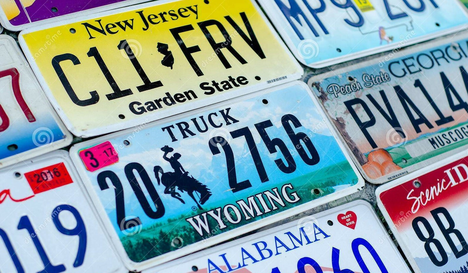 REAL LICENSE PLATE. ALL USA STATES. GREAT CONDITION & PRICE AUTO CAR TAG VEHICLE