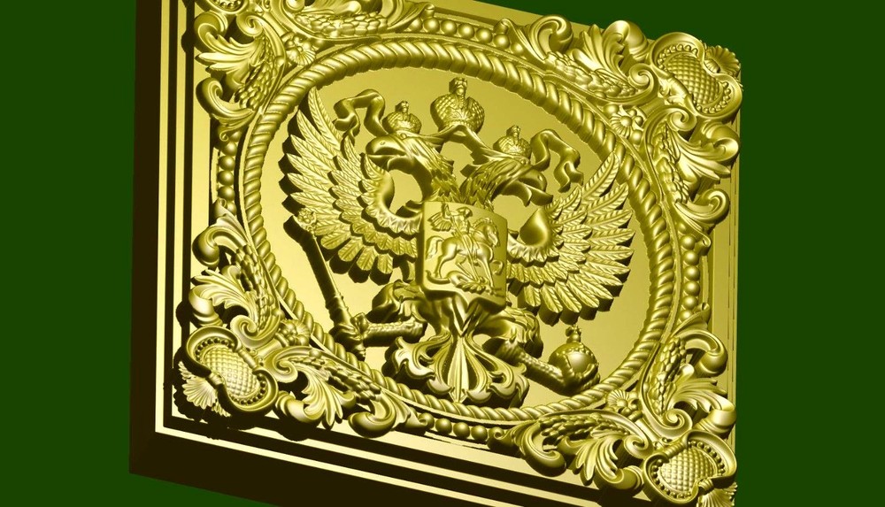 SQR E011 - 3d STL Relief Model for CNC Machine