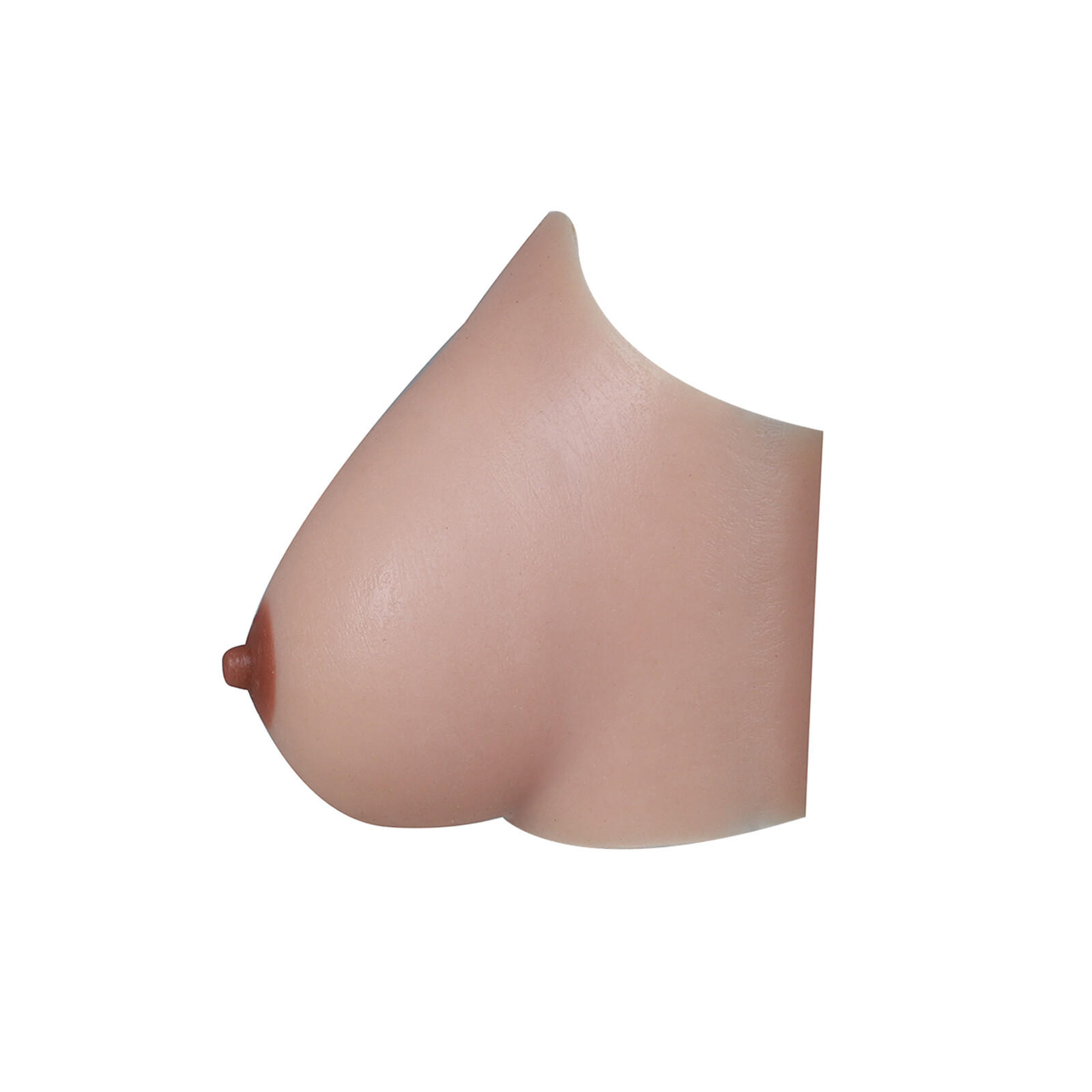 Roanyer Silicone Tube Top Breast Fake Boob B Cup Gel Filler for Crossdresser
