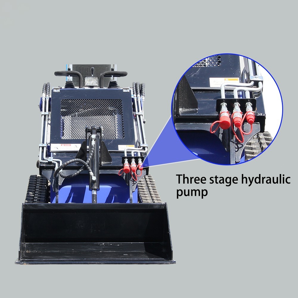 Brand New 22HP Mini Skid Steer Loader Track Loader Rato Engine USA Stock PICK UP