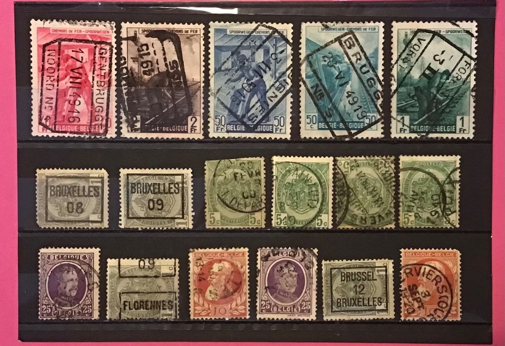 Belgium stamp early selection Gen2