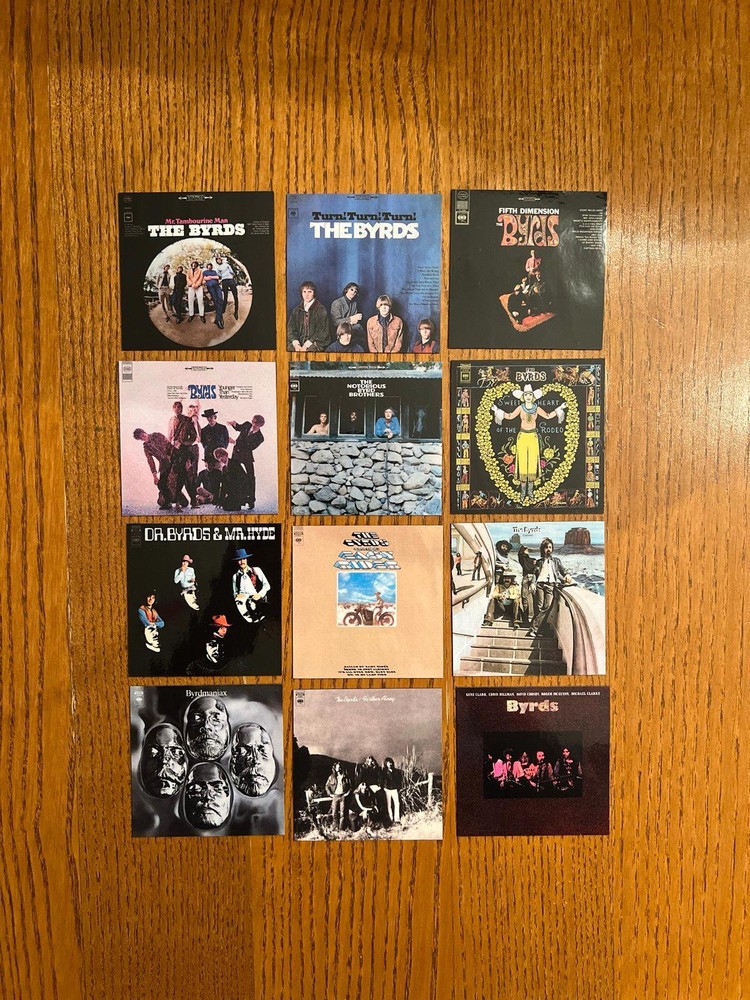The Byrds fridge magnets