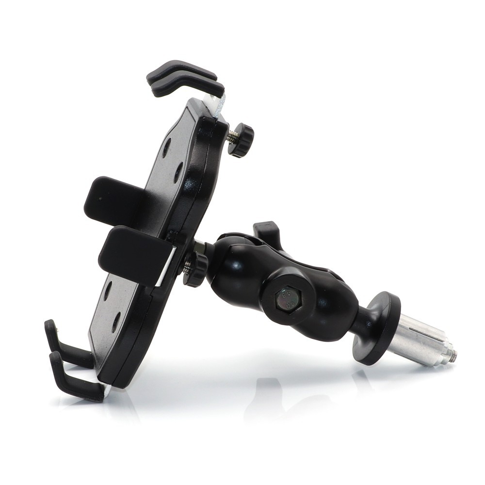 Motorcycle Phone Mount Fork Stem Mobile Holder GPS Navigation Bracket US