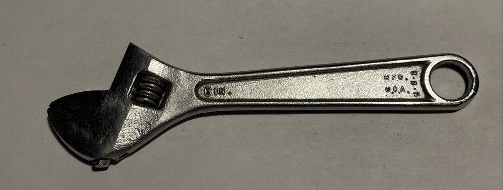 Proto 706 Adjustable Wrench 6”