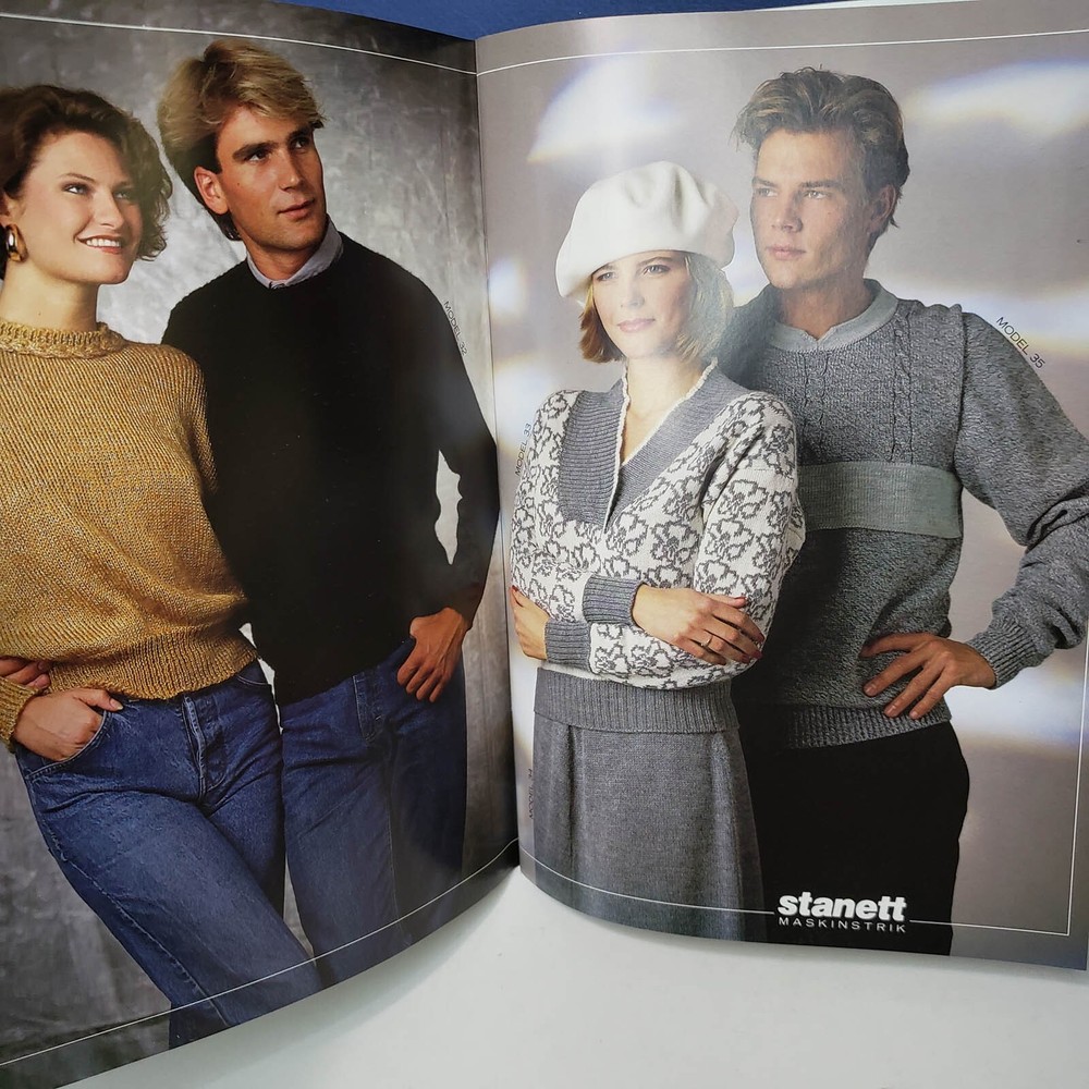 STANETT MASKINSTRIK NR 2 Machine Knitting Patterns Women