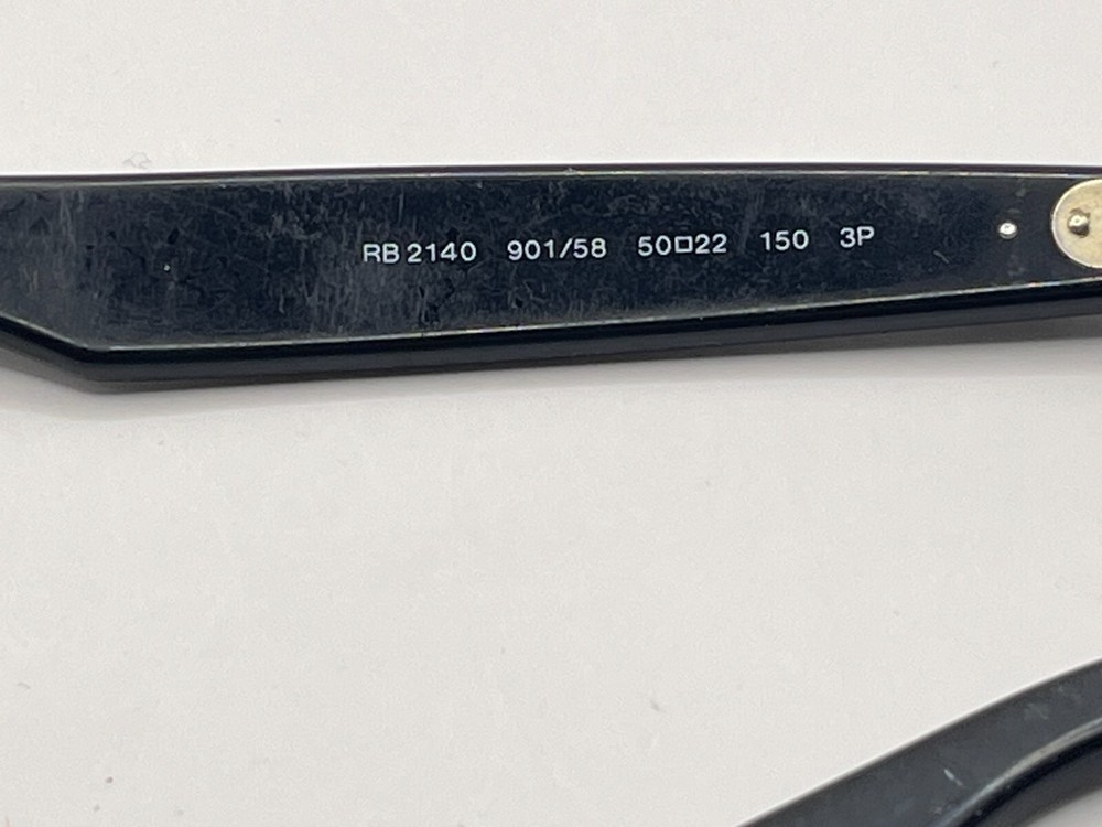 1371 - RAY BAN 901 BLACK BOTH TEMPLES AUTHENTIC