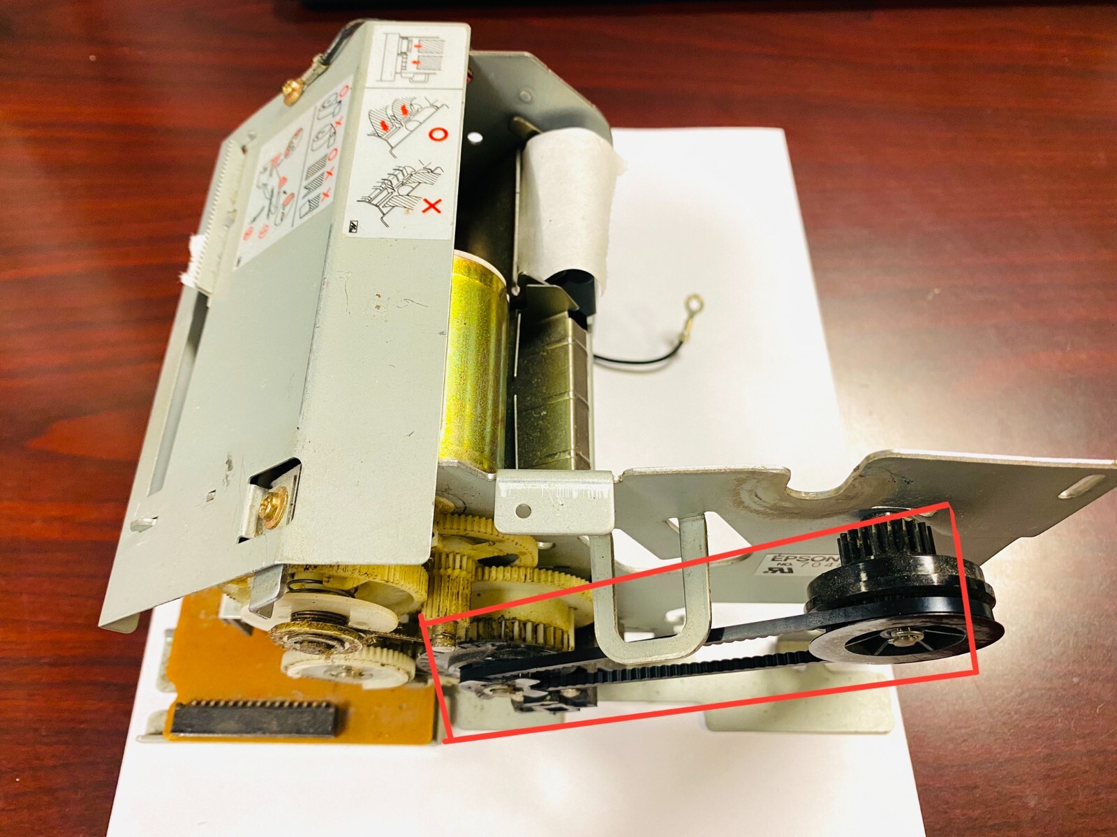 CASH REGISTER PRINTER RUBBER BELT FOR SHARP/SAMSUNG/JCM/CASIO