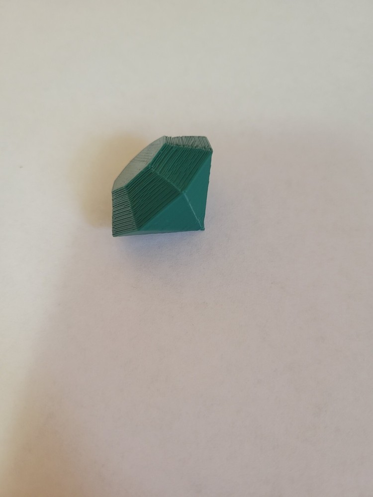 3D Printed Chaos Emeralds - Complete Set
