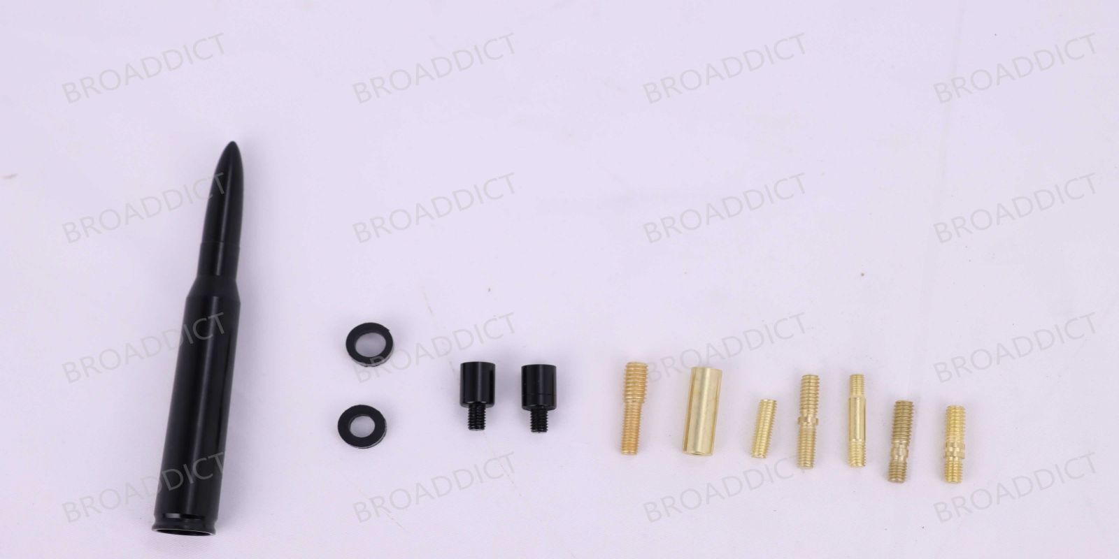 Bullet Antenna 50 Cal Caliber For Truck Dodge Ram 1500 Ford F150 Raptor Bronco