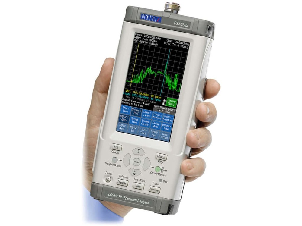TTi PSA3605 - 3.6GHz Handheld RF Spectrum Analyzer