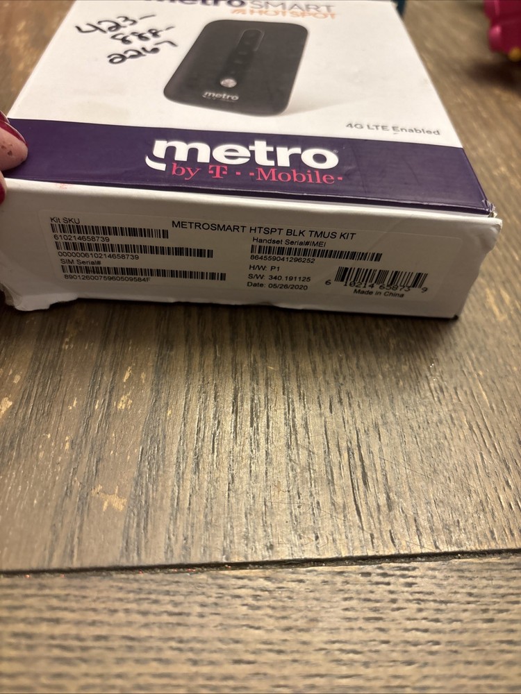 Metro SMART Hotspot NEW not activate