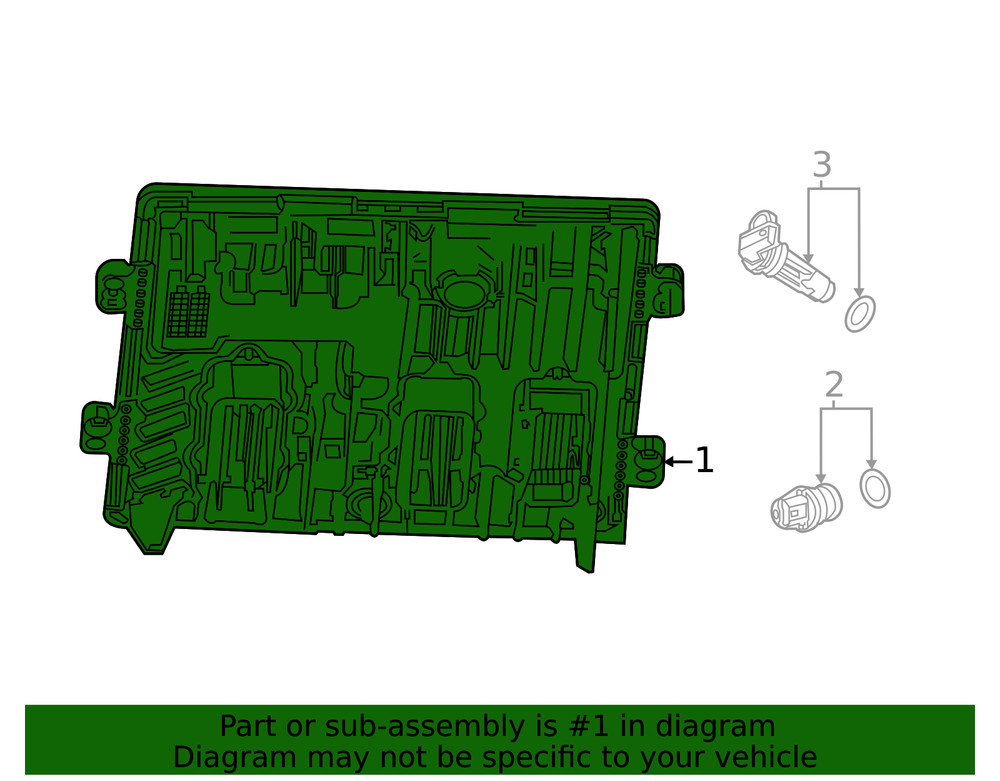 Genuine GM Ecm 12728504