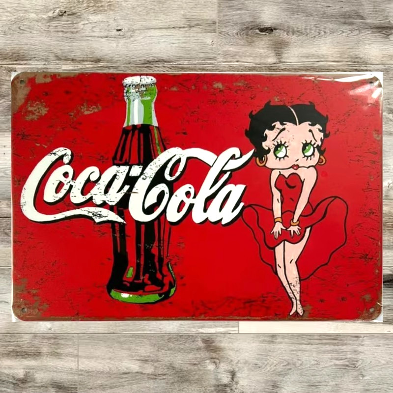 Coke Coca-Cola 8 x 12 Novelty Metal Sign Shrink-wrapped New!