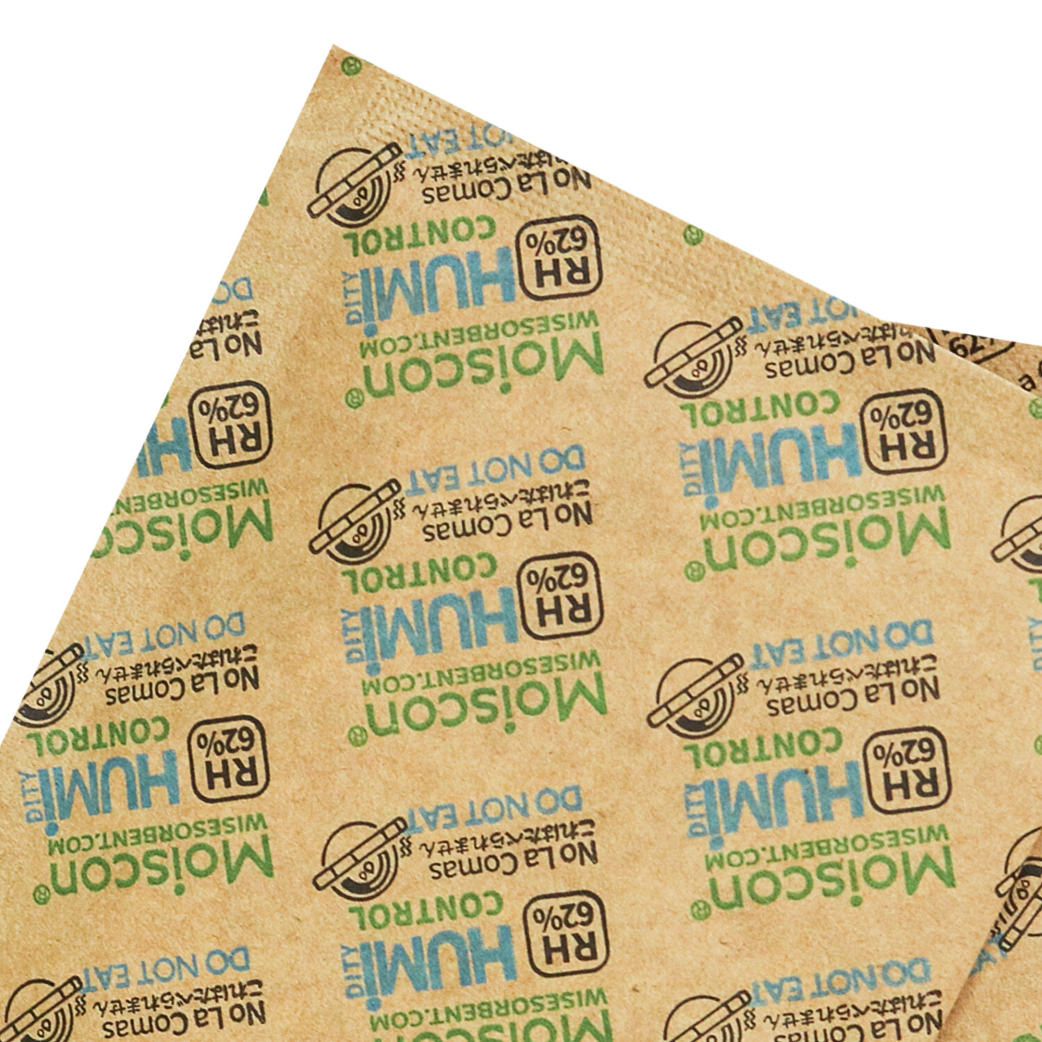 62% RH 67 Gram 2-Way Humidity Control Packs for Storing 1lb Individually Wrapped