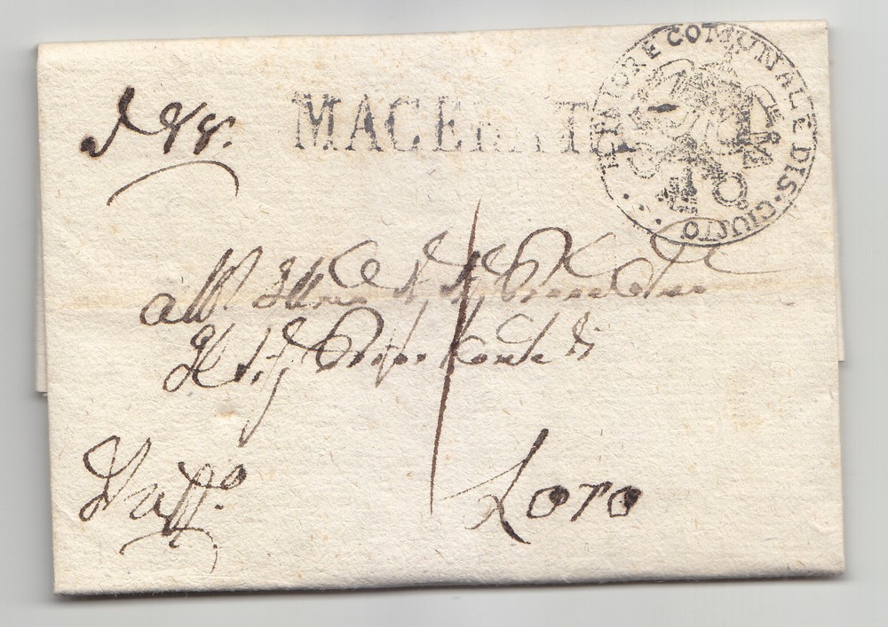 MM203-PONTIFICAL STATE-MARCHE PREF. S. GIUSTO X THEM