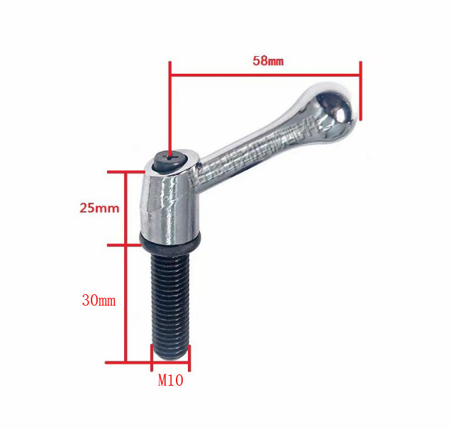1X Milling Machine Table Lock Bolt Handle CNC Vertical Mill Tool M10/ M12
