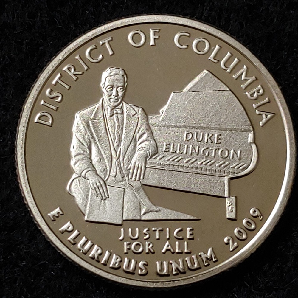 2009-S Washington DC Clad S Proof Quarter uncirculated