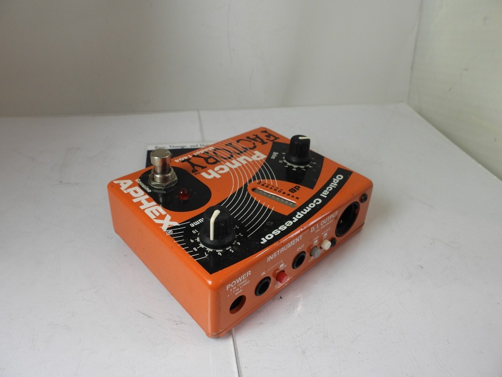 Aphex Model 1404 Punch Factory Optical Compressor Effects Pedal