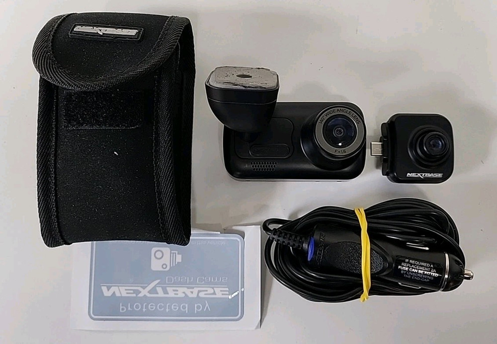 Nextbase Dash Cam 222x Bundle With Rear Camera With 32GB Card
