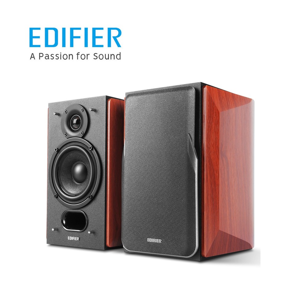 Edifier P17 Pair Bookshelf 2-Way Speaker with Wall-Mount Bracket Need amplifier