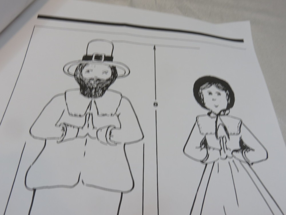 Vintage Wood Plans - Pilgrims