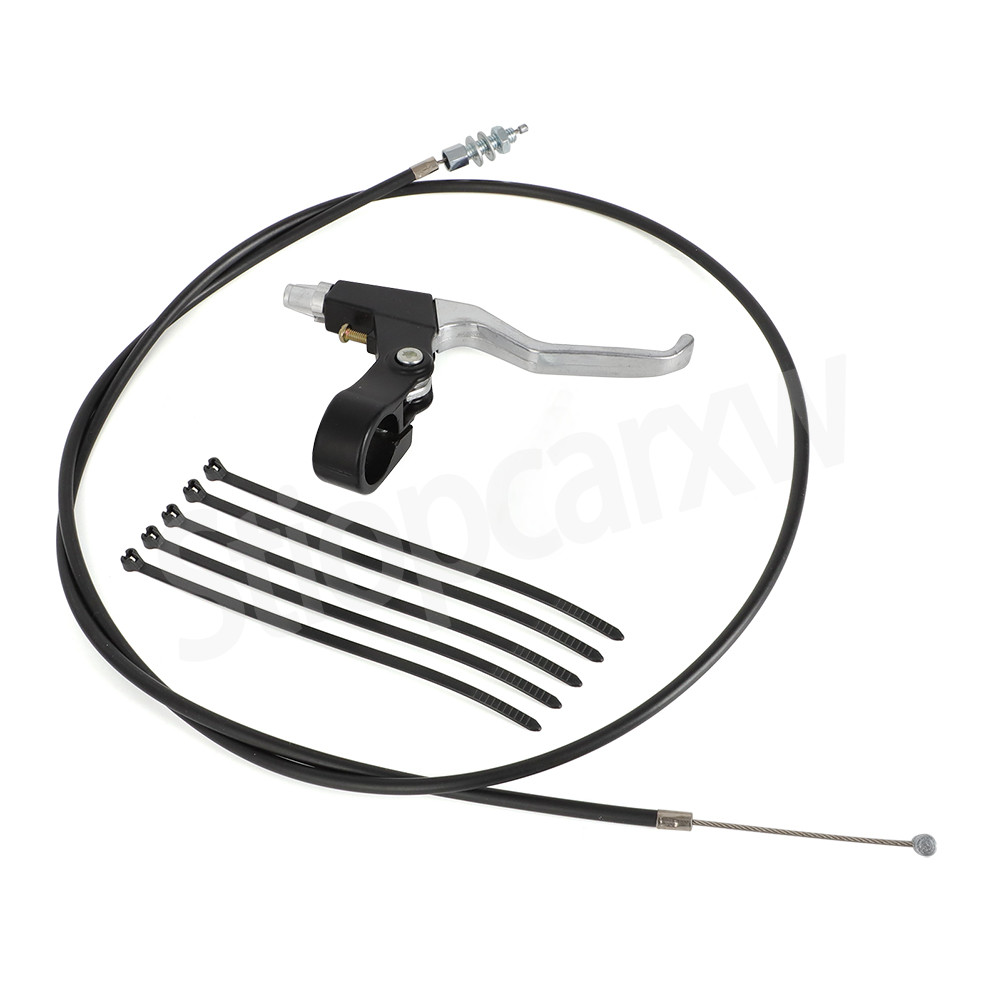 2 Set Throttle Control Lever & Cable For Concrete Wet Screed Throttle Cable Assy