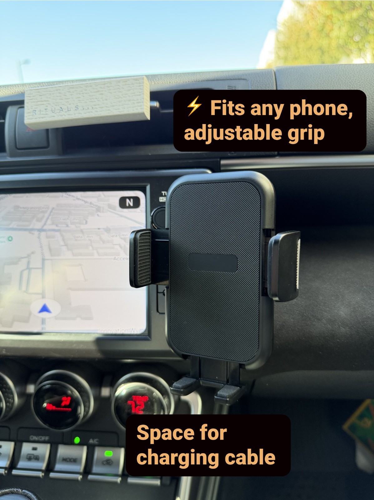 2022+ GR86 / BRZ Phone Holder | Adjustable Mount Fits All Phones