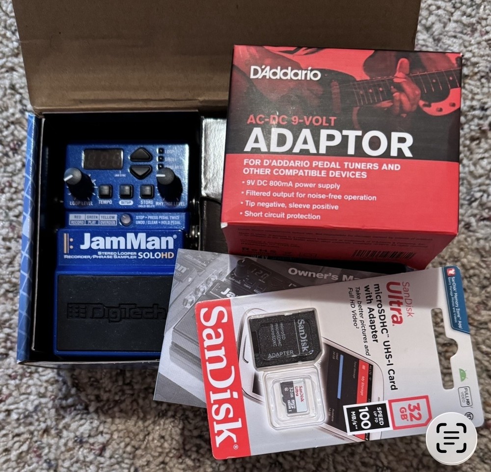 DigiTech JamMan Solo HD Looper Guitar Effect Pedal