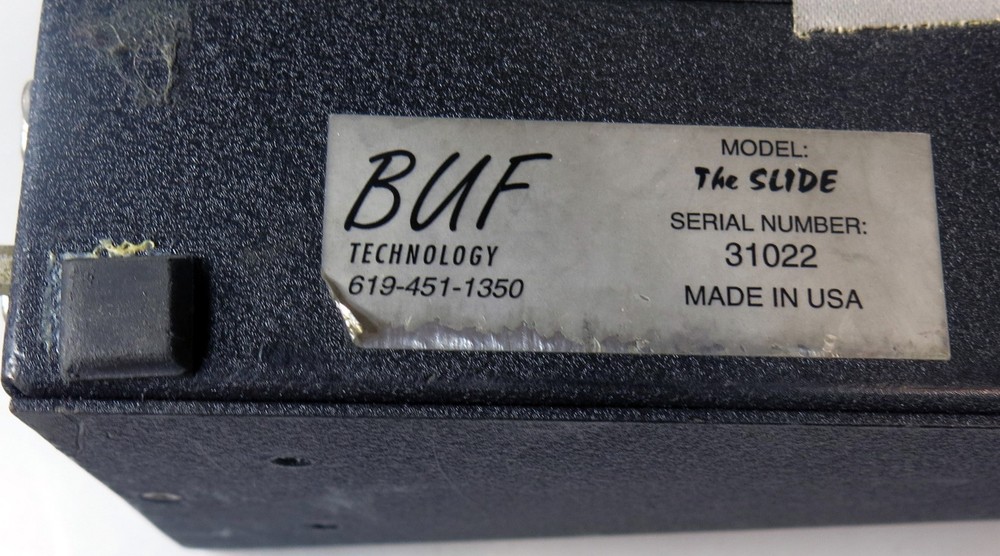 Buf Technology(Buftek) VTS-5000 Slow Motion Controller + "The Slide"