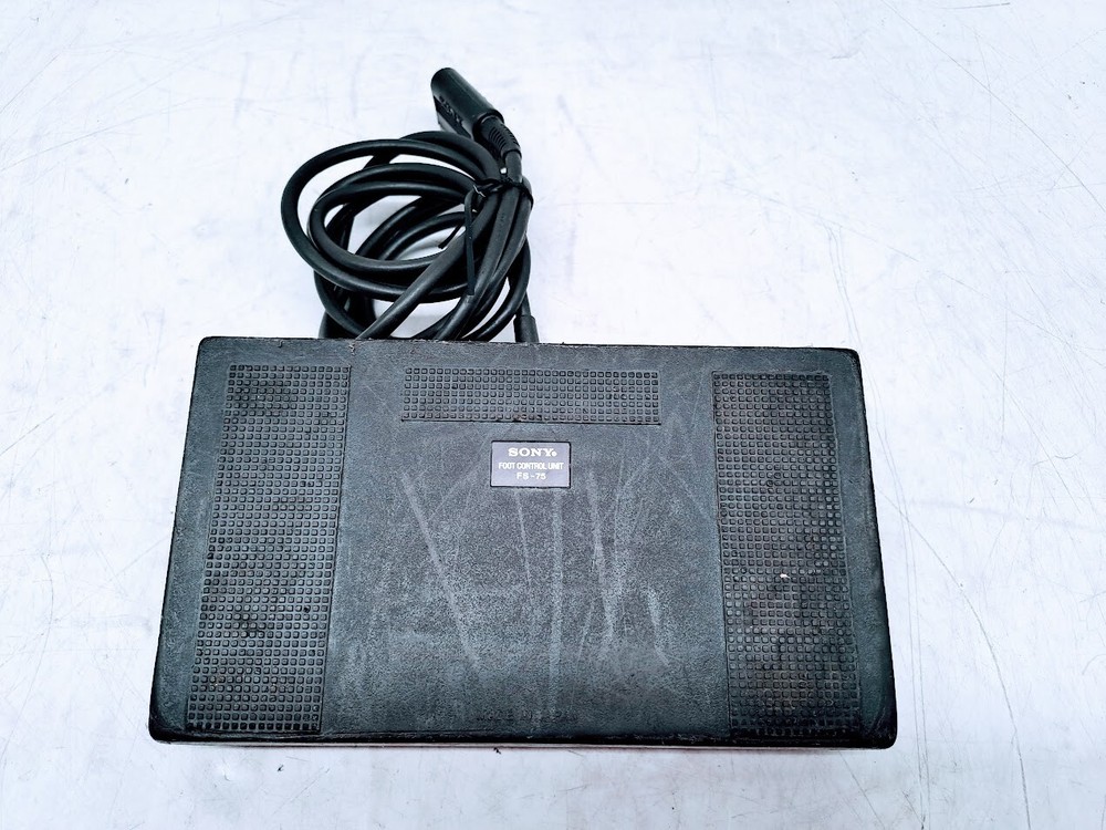 Sony Foot Control Unit FS-75 for Dictation Transcriber Machine