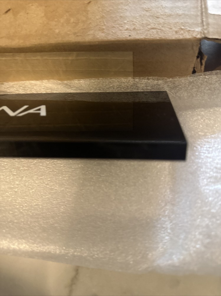 DOLCE & GABBANA BLACK LOGO PLAQUE IN PLEXIGLASS,ORIGINAL