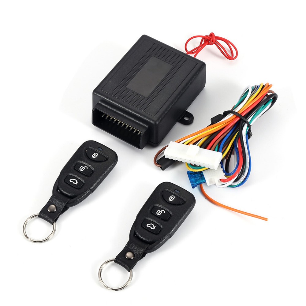 Car Remote Controllers Door Window Trunk Release Lock Keyless Entry System 12V