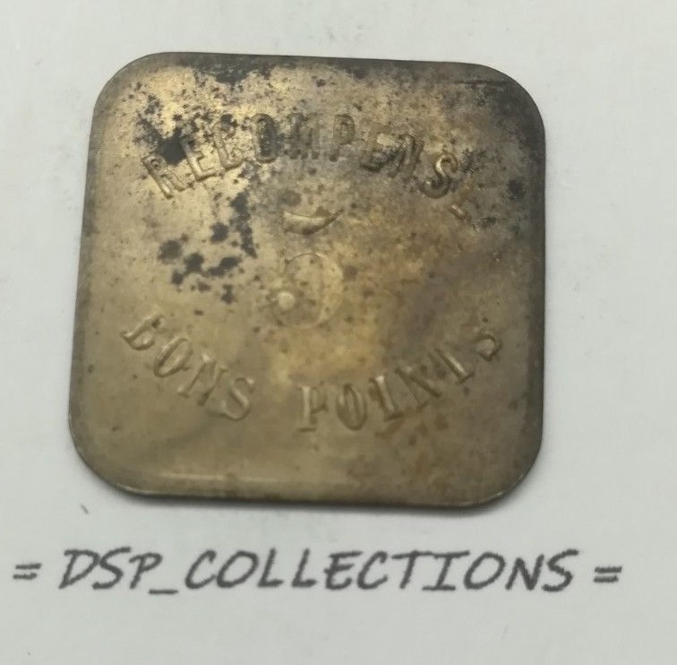 Rare Token - Paris, Prize For 5 Good Points - Ref: 234/M05
