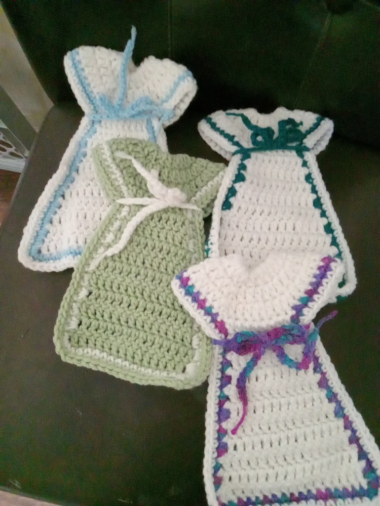 Palmolive Bottle Covering Hand Made