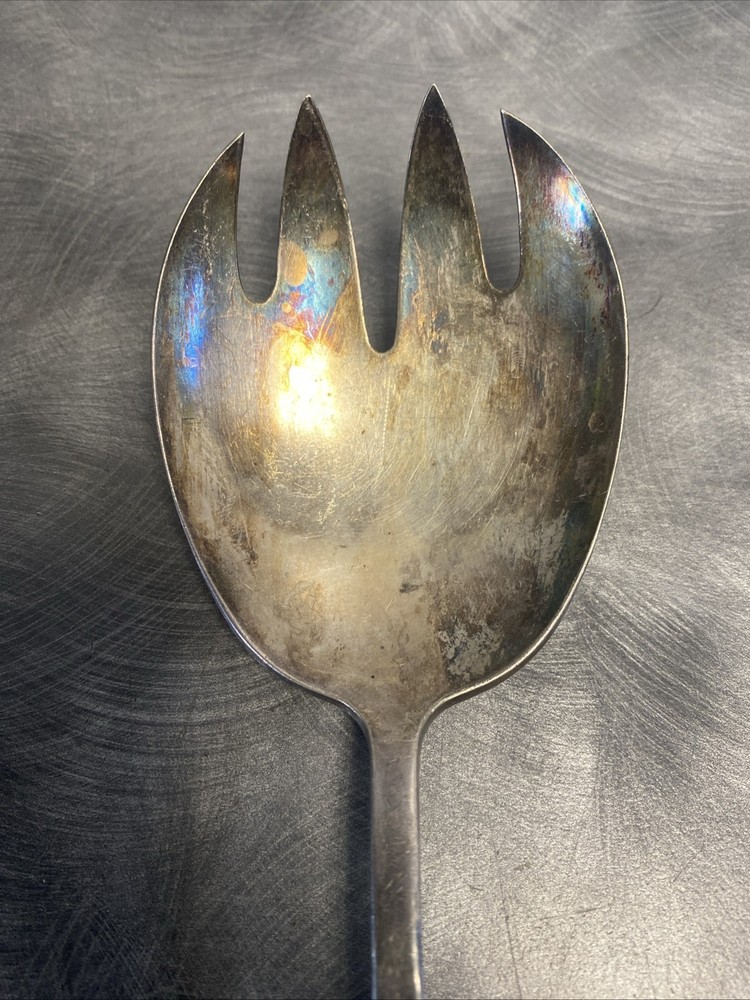 Reed & Barton Silver Plated Pasta Serving Spoons