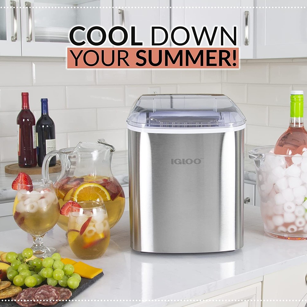 Igloo Automatic Portable Electric Countertop Ice Maker Machine - Multiple Colors