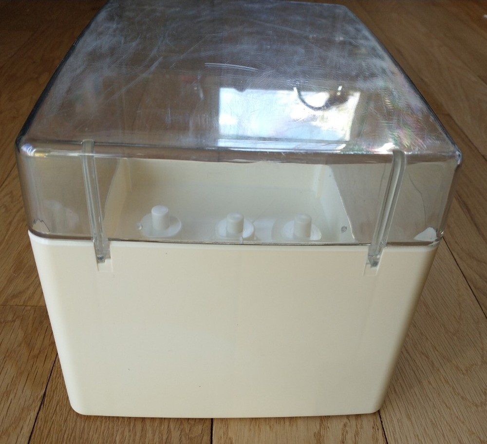 KitchenAid Food Processor KFP600 Attachments Off White Storage Case w/ Lid Part