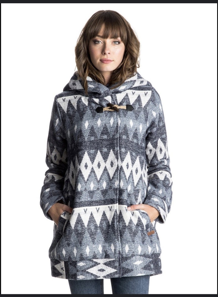 Roxy Day Dreamy Sherpa Lined Jacket Medium