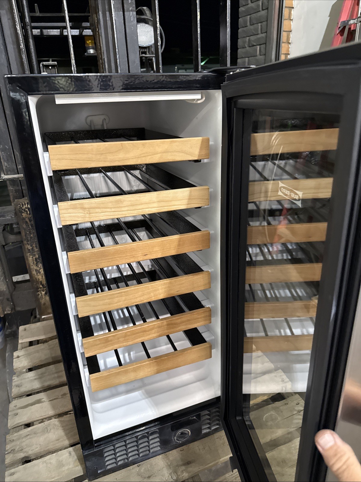 Sub-Zero 15”wide stainless Steel Wine Bottle Cooler Model 315W/S/PH