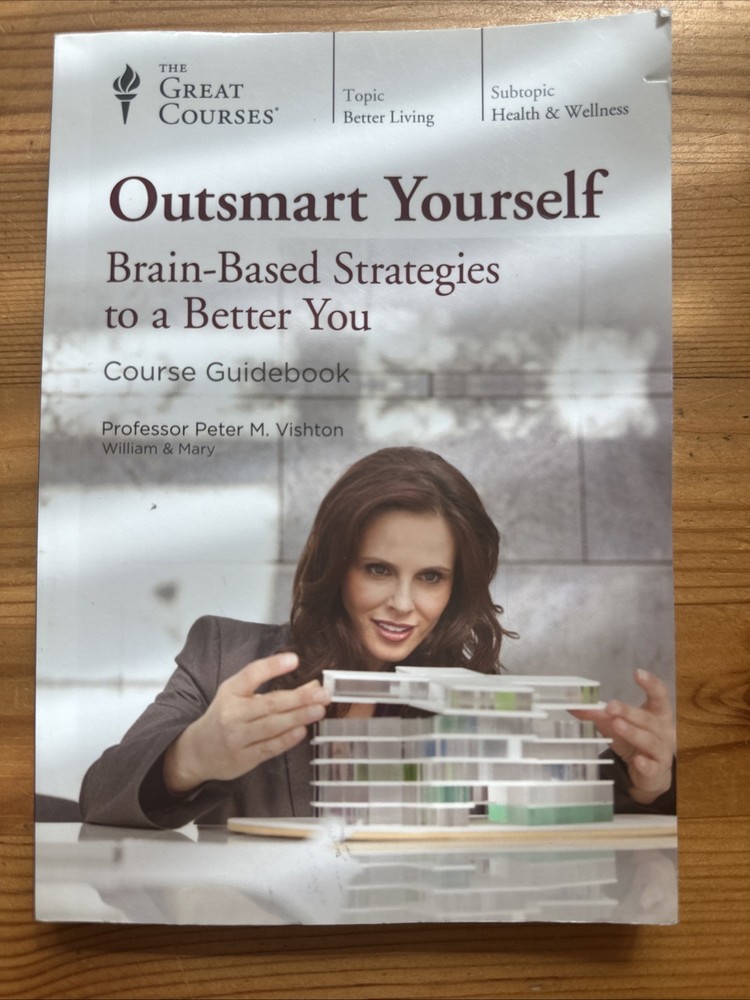 Great Courses 4 DVD Set & Guidebook - Outsmart Yourself