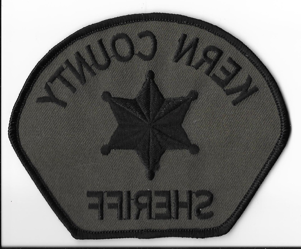 Kern County Sheriff's Office, California Subdued Shoulder Patch (Reversed)