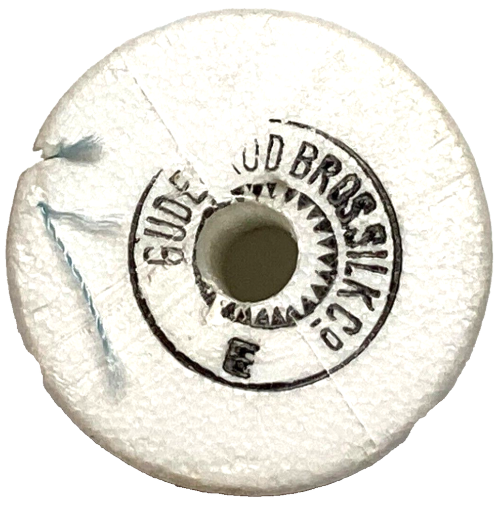 Gudebrod Nylon Thread Type E Sky Blue 100-Yard Spool