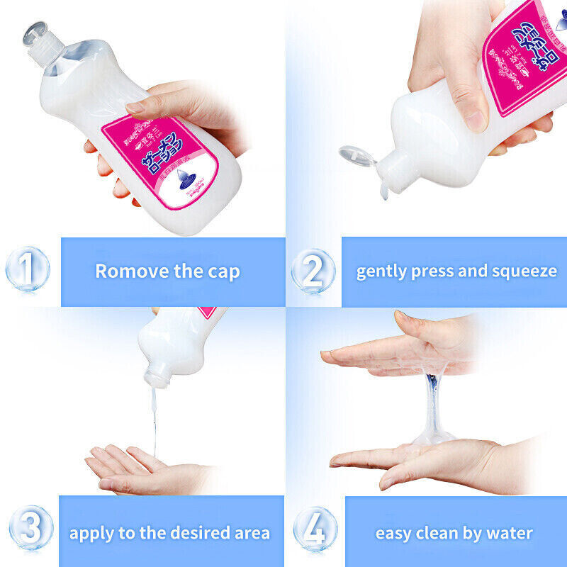17.6 OZ Lubricant Sperm Realistic Long Lasting Water Based Sex Lube Adult Couple