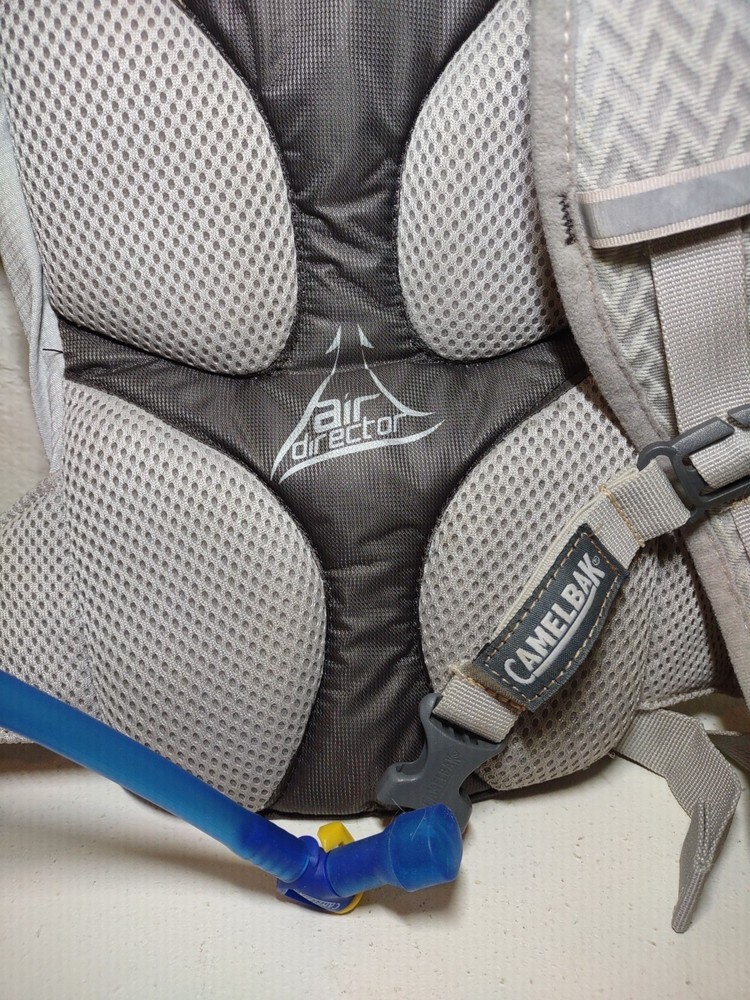 Camelbak Magic Backpack Hydration Pack Brown With 2L Bladder Hiking Embroidered